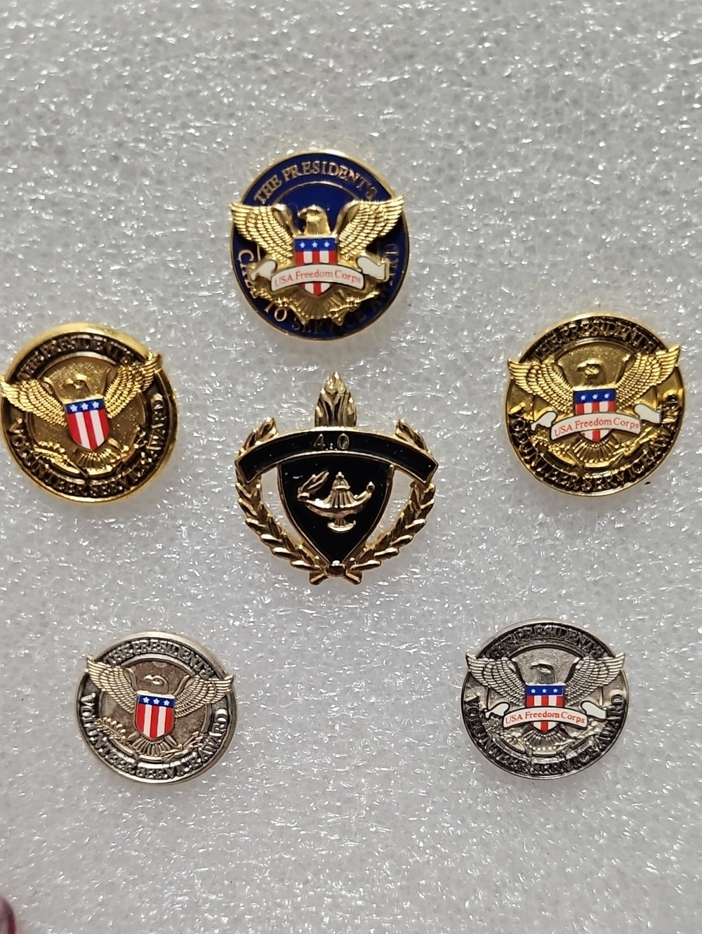 6 Pcs Lapel